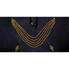 प्रीतम ✤ Brass Jewellery ✤ Necklace with Earring { 30 }